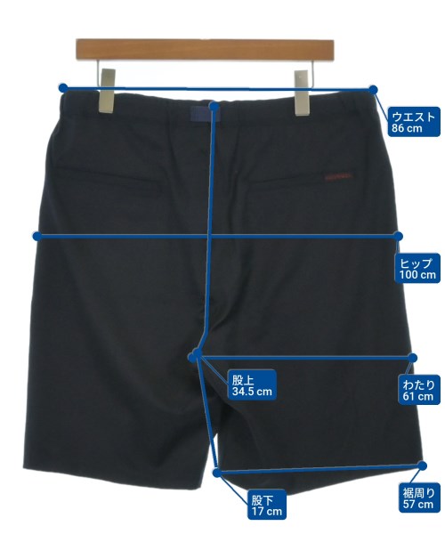 nonnative（ノンネイティブ）ショートパンツ 紺 サイズ:3(XL位) メンズ/2200689061035