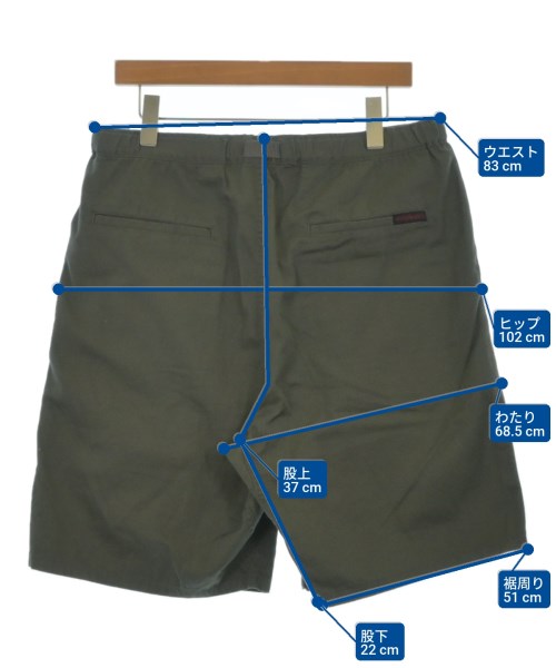 nonnative（ノンネイティブ）ショートパンツ グレー サイズ:3(XL位) メンズ/2200689061042