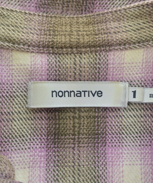 nonnative（ノンネイティブ）カジュアルシャツ ピンク サイズ:1(M位) メンズ/2200690702095