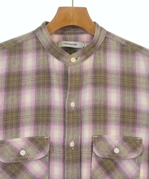 nonnative（ノンネイティブ）カジュアルシャツ ピンク サイズ:1(M位) メンズ/2200690702095