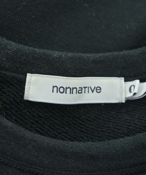 nonnative（ノンネイティブ）スウェット 黒 サイズ:0(S位) メンズ/2200690702118