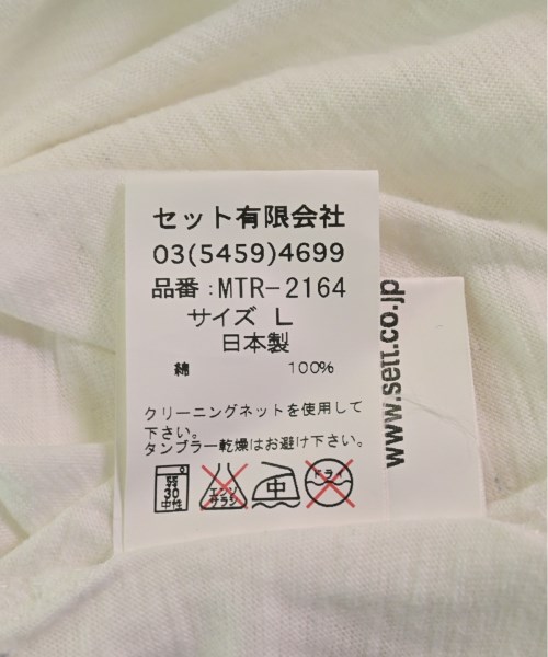 Mountain Research（マウンテン　リサーチ）Tシャツ・カットソー 白 サイズ:L メンズ/2200521799355