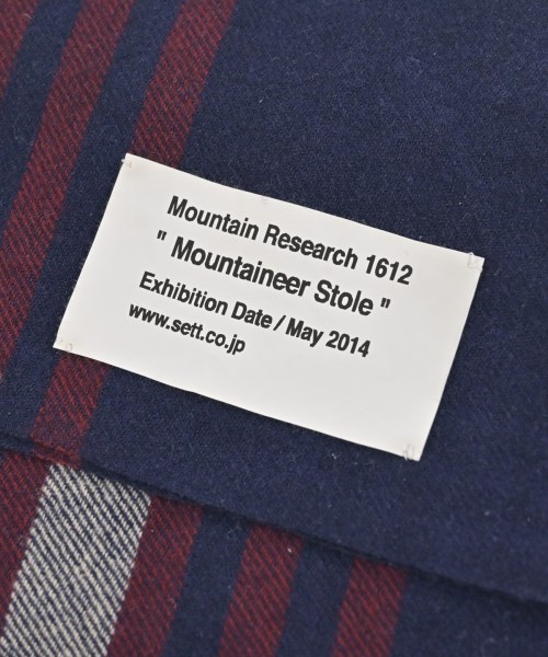 Mountain Research（マウンテン　リサーチ）ストール 紺 サイズ:- メンズ/2200616209240