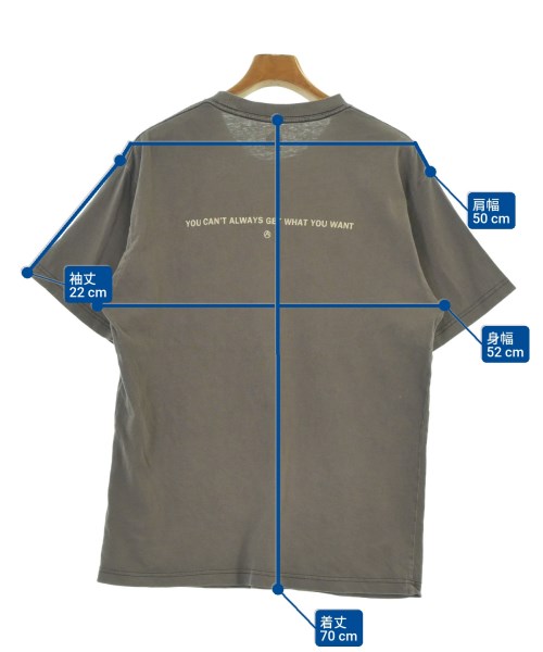 Mountain Research（マウンテン　リサーチ）Tシャツ・カットソー グレー サイズ:L メンズ/2200640285029