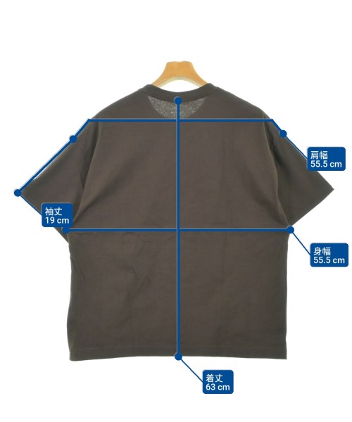 Mountain Research（マウンテン　リサーチ）Tシャツ・カットソー 茶 サイズ:L メンズ/2200585778167