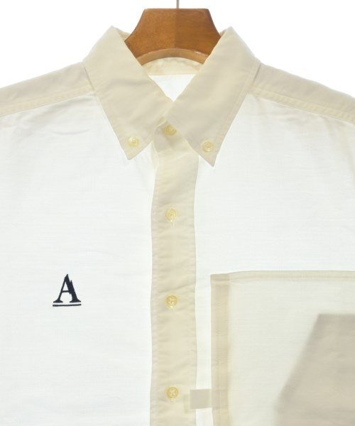 Mountain Research（マウンテン　リサーチ）カジュアルシャツ 白 サイズ:M メンズ/2200626772215