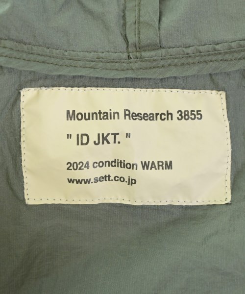 Mountain Research（マウンテン　リサーチ）マウンテンパーカー カーキ サイズ:L メンズ/2200633718084