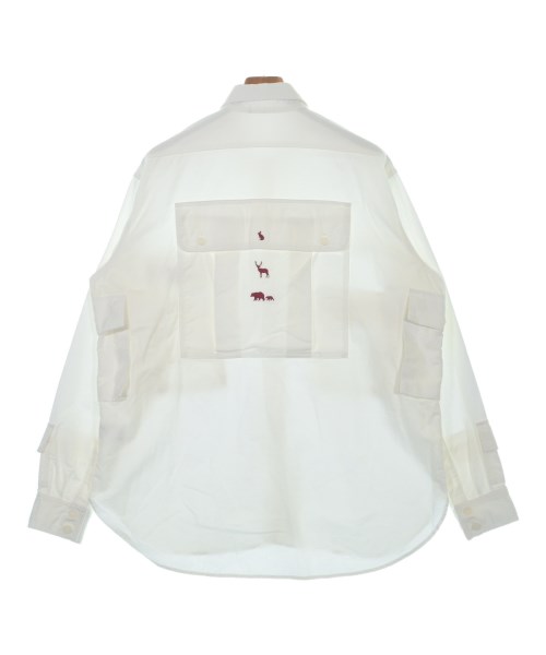 Mountain Research（マウンテン　リサーチ）カジュアルシャツ 白 サイズ:M メンズ/2200620826075