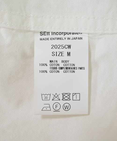 Mountain Research（マウンテン　リサーチ）カジュアルシャツ 白 サイズ:M メンズ/2200620826075