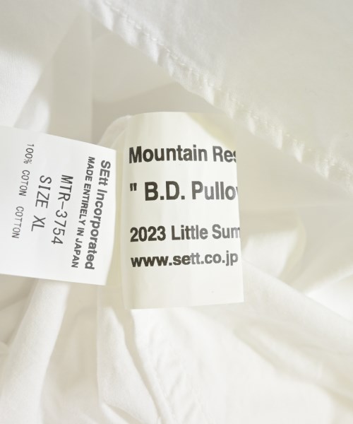 Mountain Research（マウンテン　リサーチ）カジュアルシャツ 白 サイズ:XL メンズ/2200678276037