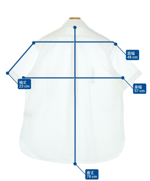 Mountain Research（マウンテン　リサーチ）カジュアルシャツ 白 サイズ:XL メンズ/2200678276037