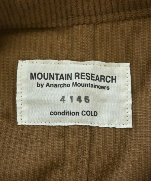 Mountain Research（マウンテン　リサーチ）ピーコート 茶 サイズ:S メンズ/2200690643015