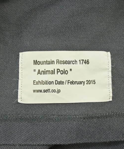 Mountain Research（マウンテン　リサーチ）ポロシャツ グレー サイズ:M メンズ/2200696425028