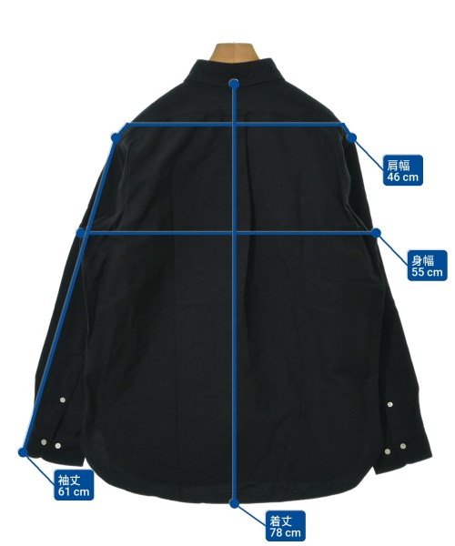 Mountain Research（マウンテン　リサーチ）カジュアルシャツ 黒 サイズ:M メンズ/2200654623107