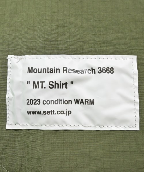 Mountain Research（マウンテン　リサーチ）カジュアルシャツ カーキ サイズ:M メンズ/2200654623121