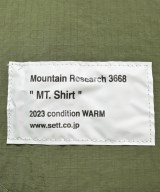 Mountain Research（マウンテン　リサーチ）カジュアルシャツ カーキ サイズ:M メンズ/2200654623121