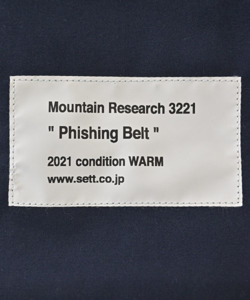 Mountain Research（マウンテン　リサーチ）ベルト カーキ サイズ:F メンズ/2200710739148