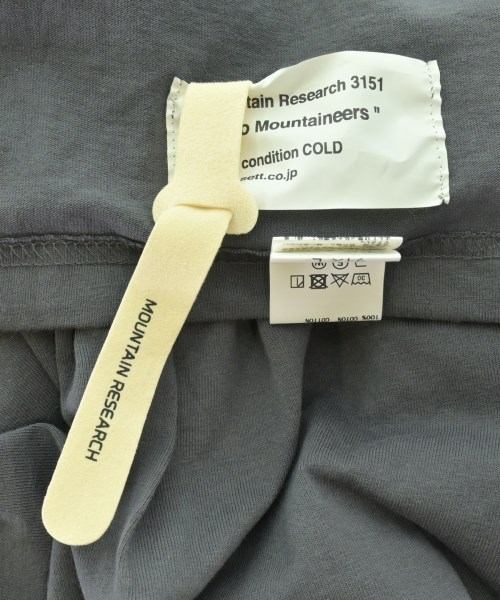 Mountain Research（マウンテン　リサーチ）Tシャツ・カットソー グレー サイズ:L メンズ/2200715928080