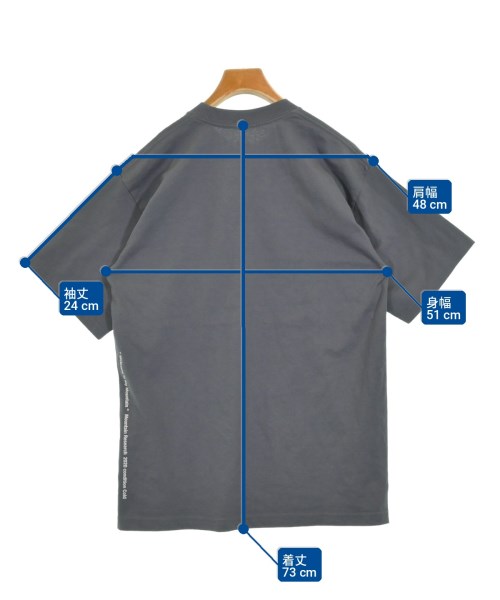 Mountain Research（マウンテン　リサーチ）Tシャツ・カットソー グレー サイズ:L メンズ/2200715928080