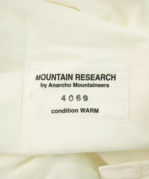 Mountain Research（マウンテン　リサーチ）カジュアルシャツ 白 サイズ:XL メンズ/2200645884029