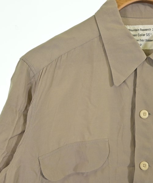 Mountain Research（マウンテン　リサーチ）カジュアルシャツ ベージュ サイズ:S メンズ/2200649018031