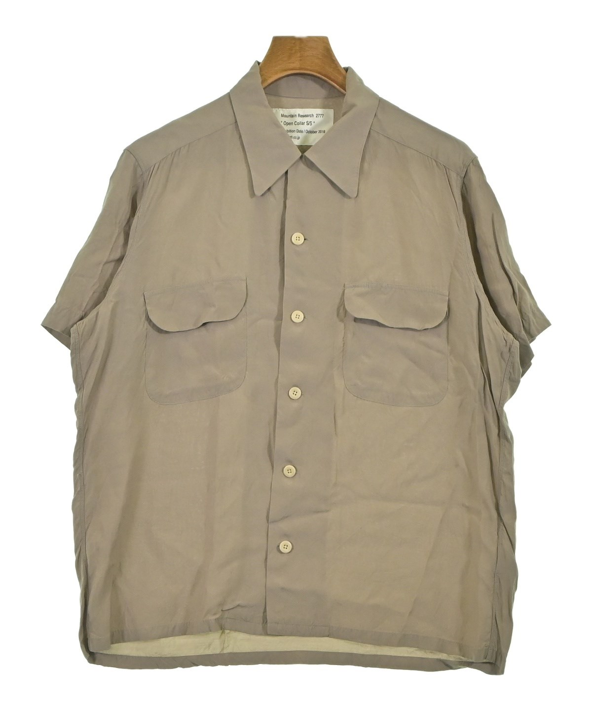 Mountain Research（マウンテン リサーチ）カジュアルシャツ ベージュ