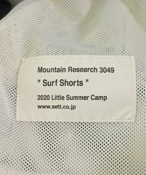 Mountain Research（マウンテン　リサーチ）ショートパンツ 黒 サイズ:S メンズ/2200705105026