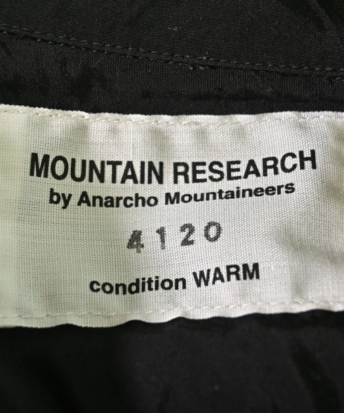 Mountain Research（マウンテン　リサーチ）カジュアルシャツ 黒 サイズ:L メンズ/2200669655049