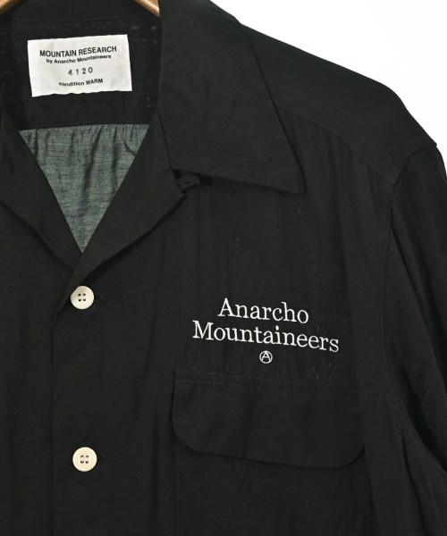 Mountain Research（マウンテン　リサーチ）カジュアルシャツ 黒 サイズ:L メンズ/2200669655049