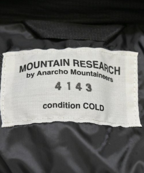 Mountain Research（マウンテン　リサーチ）ダウンジャケット/ダウンベスト 黒 サイズ:XL メンズ/2200685632093