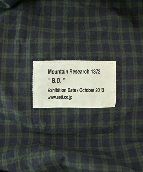 Mountain Research（マウンテン　リサーチ）カジュアルシャツ 紺 サイズ:M メンズ/2200684522197