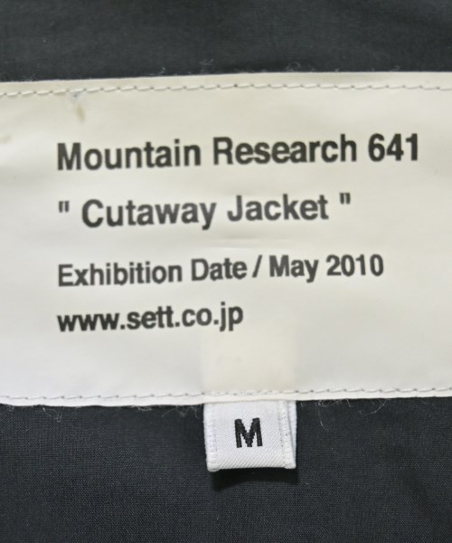 Mountain Research（マウンテン　リサーチ）カジュアルジャケット 黒 サイズ:M メンズ/2200689124471