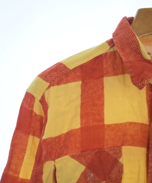 GENERAL RESEARCH（ジェネラルリサーチ）カジュアルシャツ 黄 サイズ:M メンズ/2200653813288