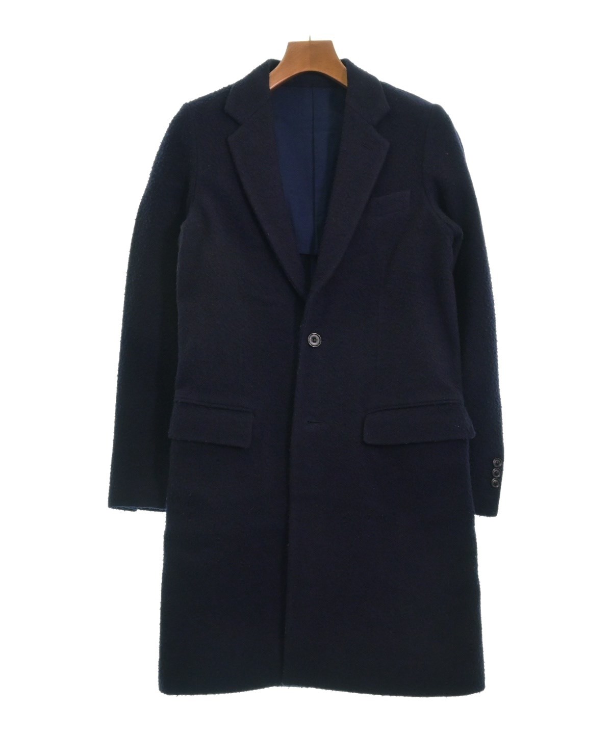 UNUSED アンユーズド チェスターコート UNUSED（アンユーズド）チェスターコート 紺 サイズ:1(S位