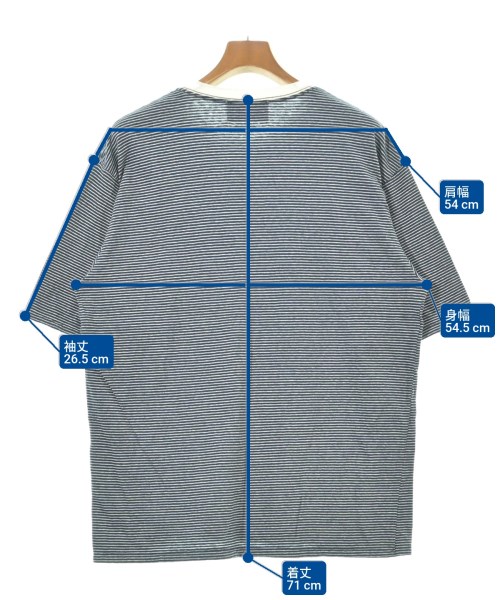 UNUSED（アンユーズド）Tシャツ・カットソー 紺 サイズ:2(M位) メンズ/2200632647231