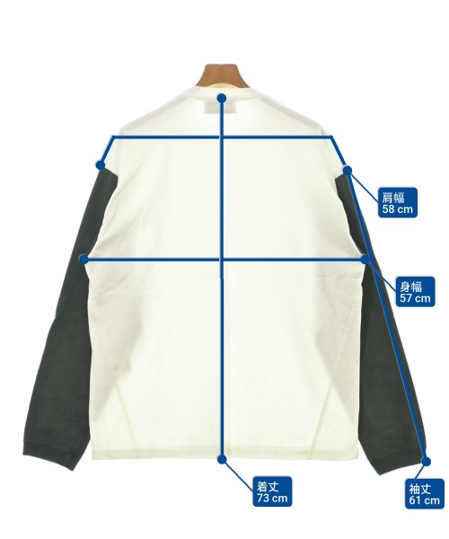 UNUSED（アンユーズド）Tシャツ・カットソー 白 サイズ:S メンズ/2200632647354