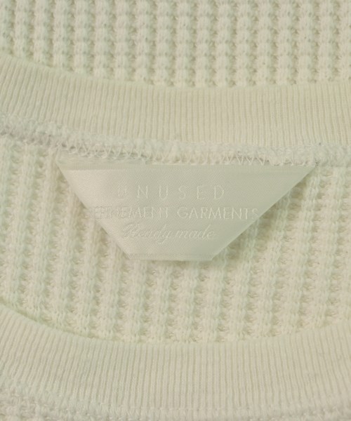 UNUSED（アンユーズド）Tシャツ・カットソー 白 サイズ:0(XS位) メンズ/2200619435172