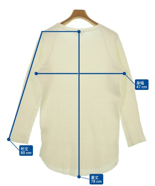 UNUSED（アンユーズド）Tシャツ・カットソー 白 サイズ:0(XS位) メンズ/2200619435172