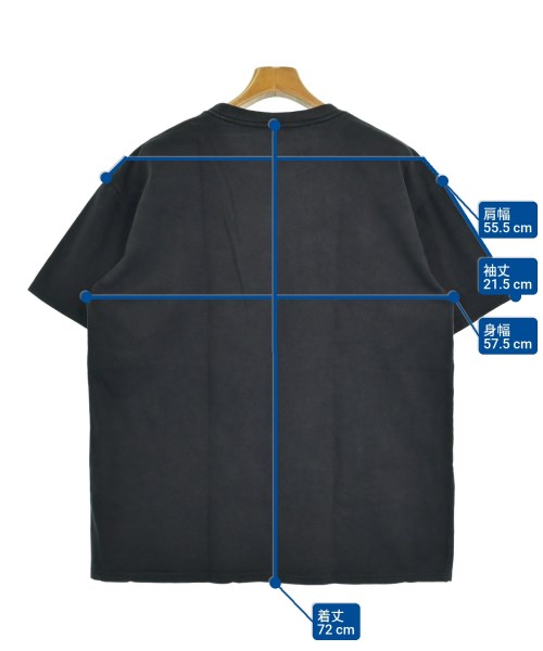 UNUSED（アンユーズド）Tシャツ・カットソー 黒 サイズ:2(M位) メンズ/2200622734071