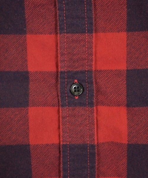 UNUSED（アンユーズド）カジュアルシャツ 赤 サイズ:3(L位) メンズ/2200622109275
