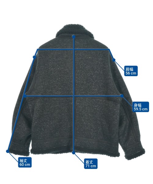 UNUSED（アンユーズド）ミリタリーブルゾン 黒 サイズ:3(L位) メンズ/2200622421025