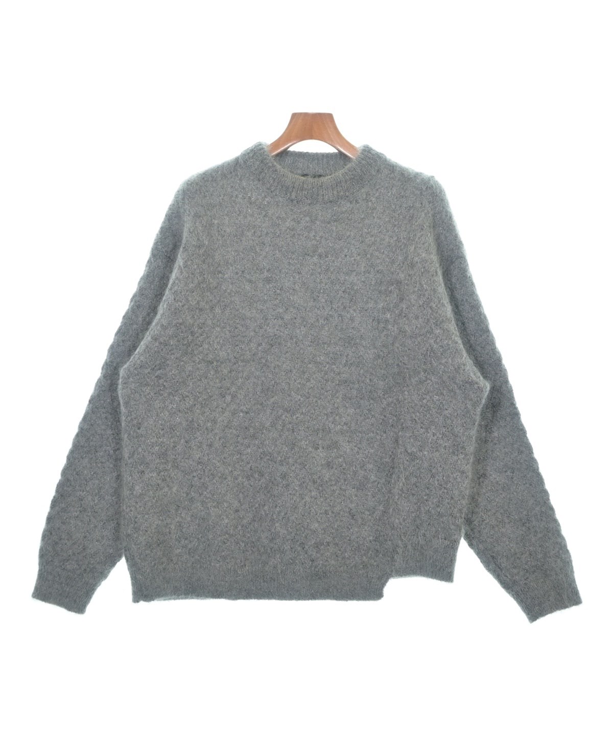 UNUSED アンユーズド コットンカシミアニット 2 UNUSED アンユーズド コットンカシミアニット 2 UNUSED 5G crew neck