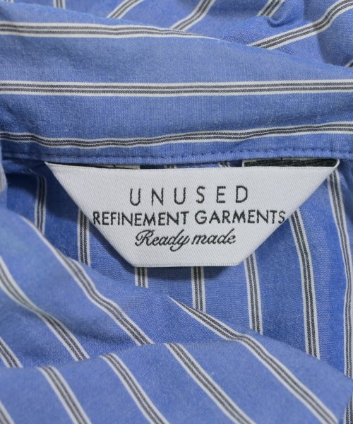 UNUSED（アンユーズド）カジュアルシャツ 青 サイズ:3(XXL位) メンズ/2200637191104