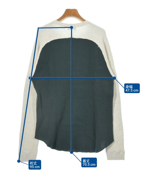 UNUSED（アンユーズド）Tシャツ・カットソー 緑 サイズ:3(L位) メンズ/2200637971027