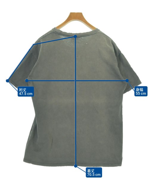 UNUSED（アンユーズド）Tシャツ・カットソー グレー サイズ:2(M位) メンズ/2200637974103