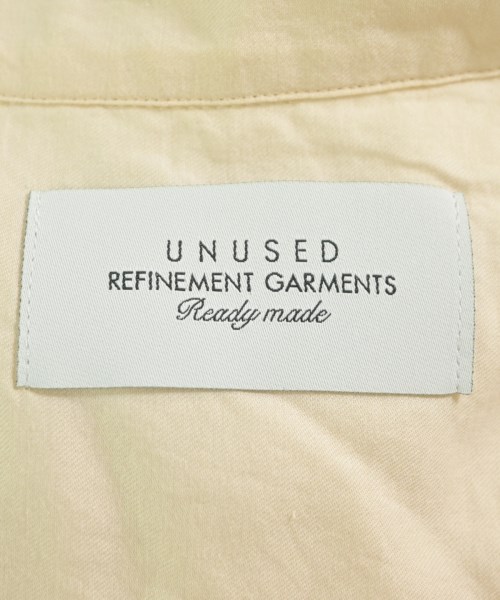 UNUSED（アンユーズド）カジュアルシャツ ベージュ サイズ:1(S位) メンズ/2200624734048