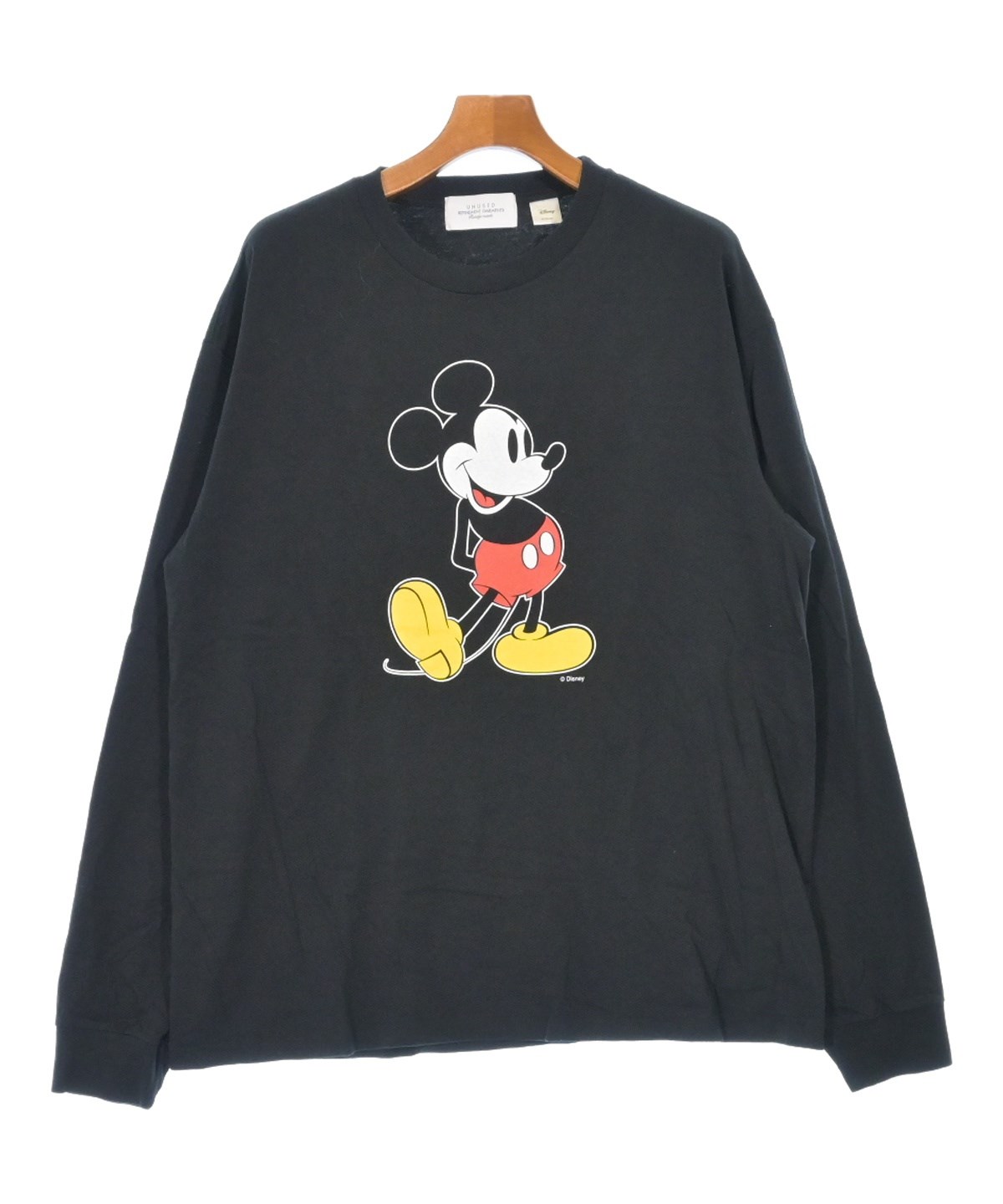 UNUSED（アンユーズド）Tシャツ・カットソー 黒 サイズ:4(XL位) メンズ  