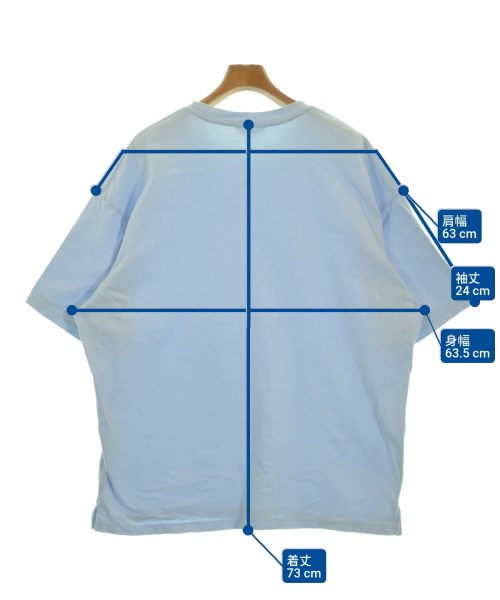 UNUSED（アンユーズド）Tシャツ・カットソー 青 サイズ:3(L位) メンズ/2200593198452