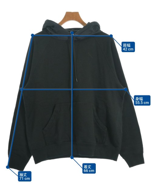 UNUSED（アンユーズド）パーカー 黒 サイズ:3(L位) メンズ/2200623017043