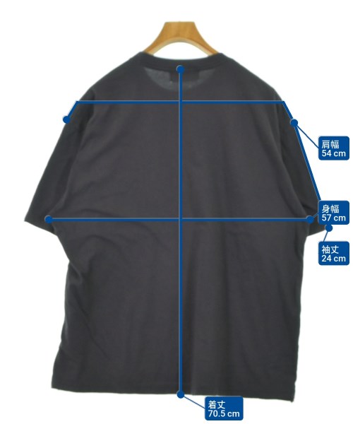 UNUSED（アンユーズド）Tシャツ・カットソー 紺 サイズ:4(XL位) メンズ/2200623017074
